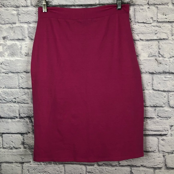 NWT Guess Collection Women's Pink Straight Skirt L - Picture 5 of 12